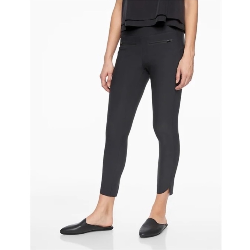 Athleta Stellar Crop Pants Black XSP